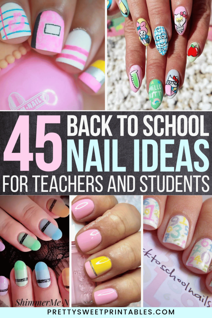 back to school nail ideas