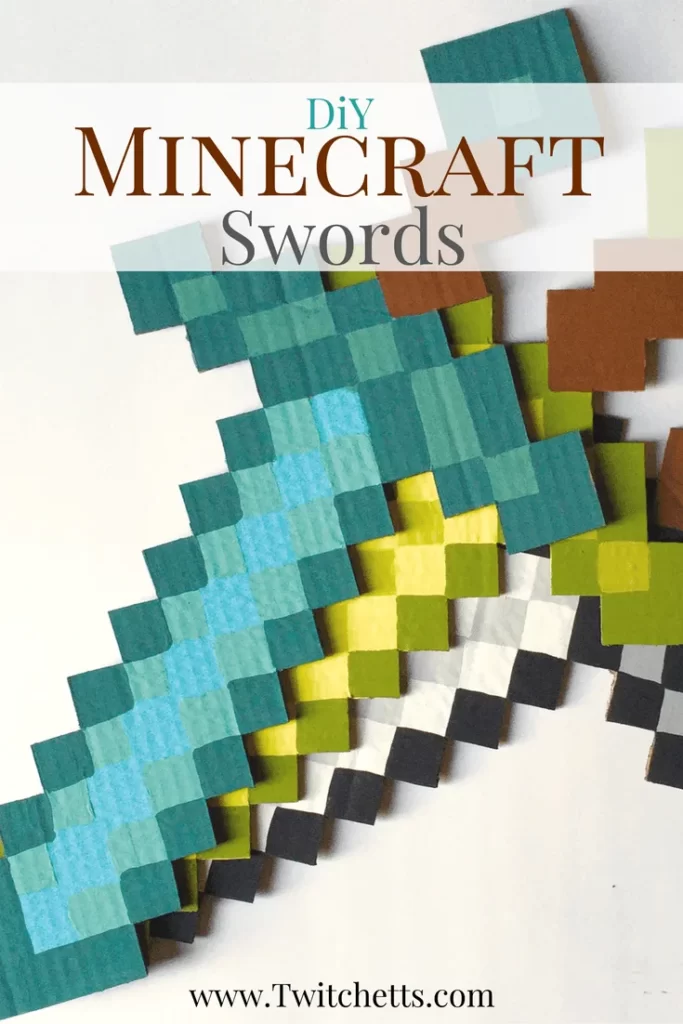 diy Minecraft swords