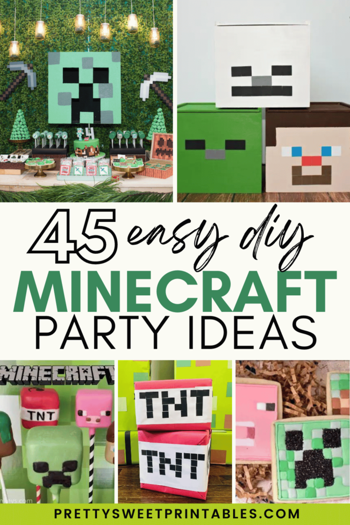 Two Magical Moms: Minecraft Party Printables {FREE}