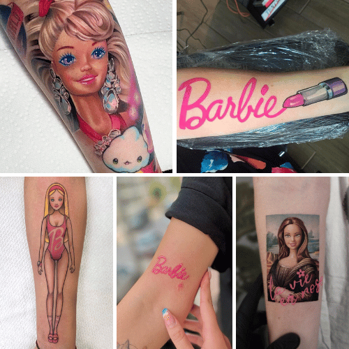 barbie tattoo featured
