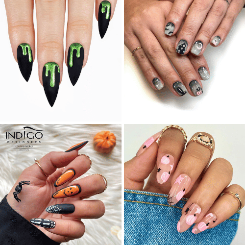 Halloween nail designs featured