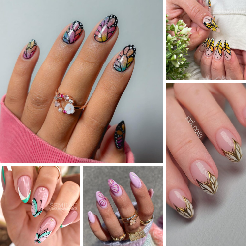 butterfly nail designs featured