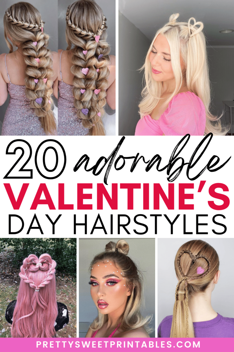 20 Irresistible Valentine's Day Hairstyles That Will Steal Hearts ...