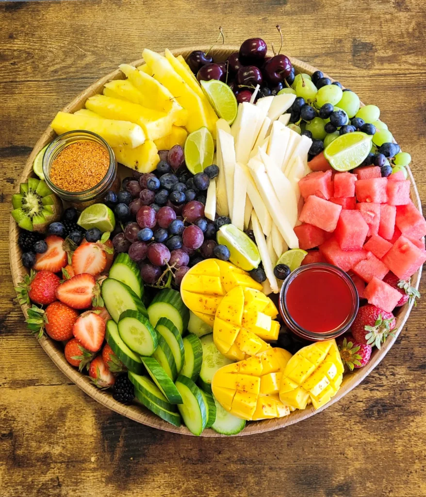 mexican fruit charcuterie tray