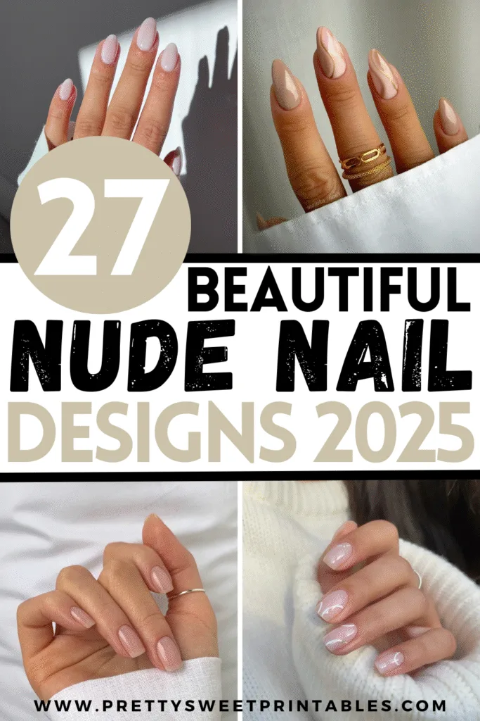 nude nail designs
